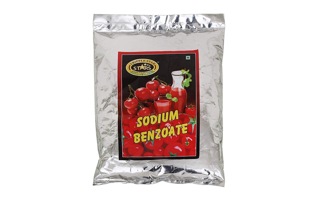 Tripple Star Sodium Benzoate    Pack  500 grams